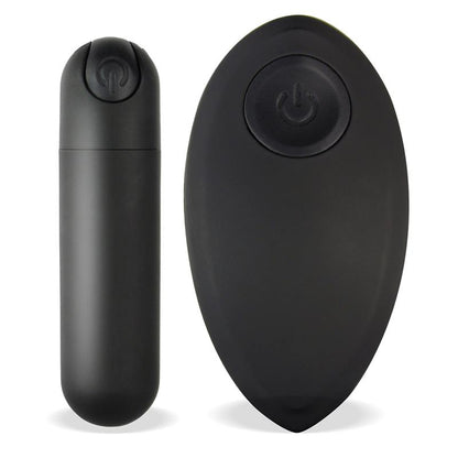 Buller Vibrating Bullet Remote Control USB Silicone Black