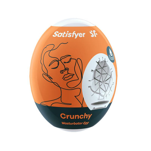 Masturbator Egg Single Crunchy Hydro Active