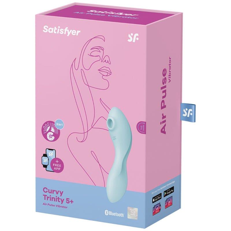 Curvy Trinity 5 with APP Satisfyer Connect Blue