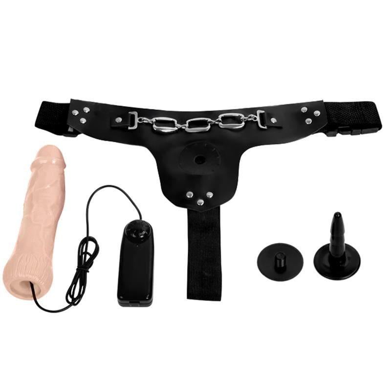 Ribbo Multi Speed Strap On Harness with Remote Control