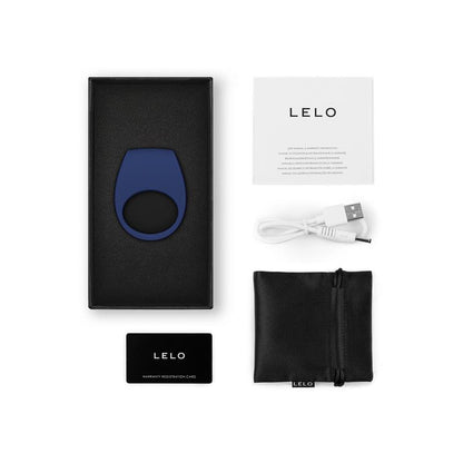 Tor 3 COuple Ring with Lelo APP Base Blue