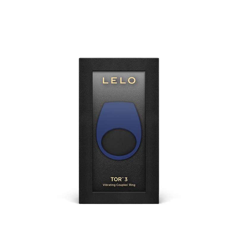Tor 3 COuple Ring with Lelo APP Base Blue