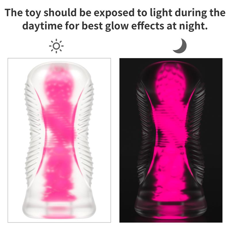 Lumino Play Masturbator Pink Glow 60