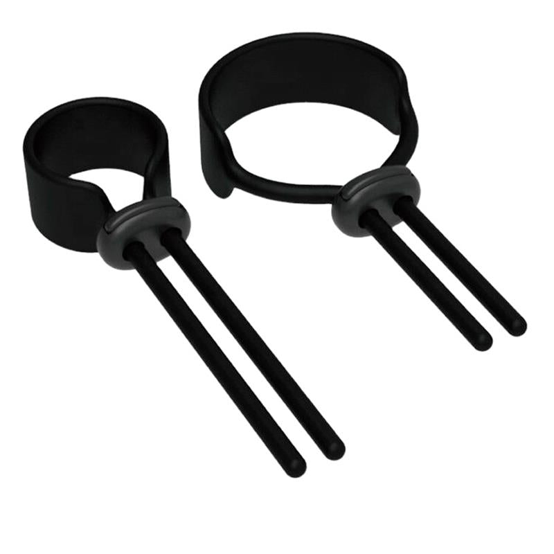 Adjustable Wider Arrest Silicone Cock Ring