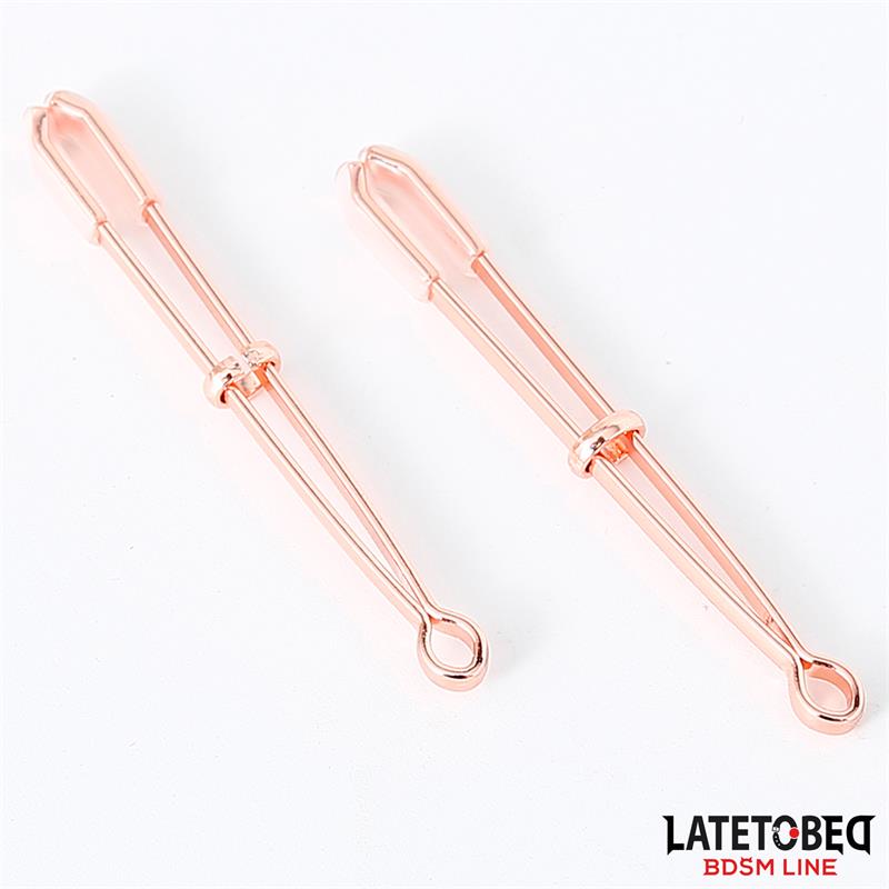 Nipple Clamps Color Rose Gold