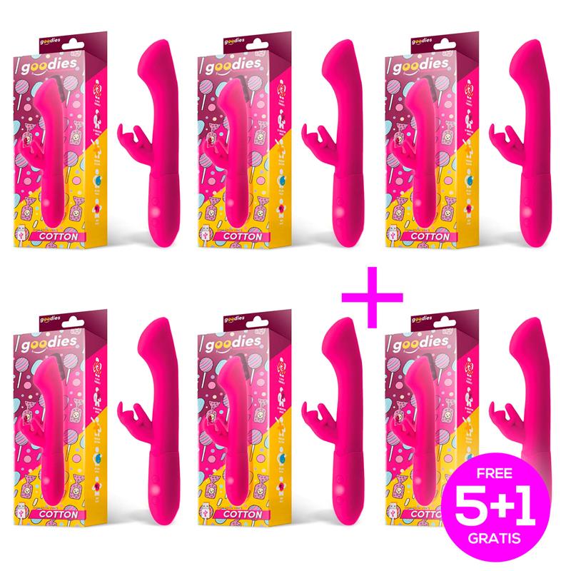 Pack 51 Cotton G Spot Vibe with Rabit USB Silicone