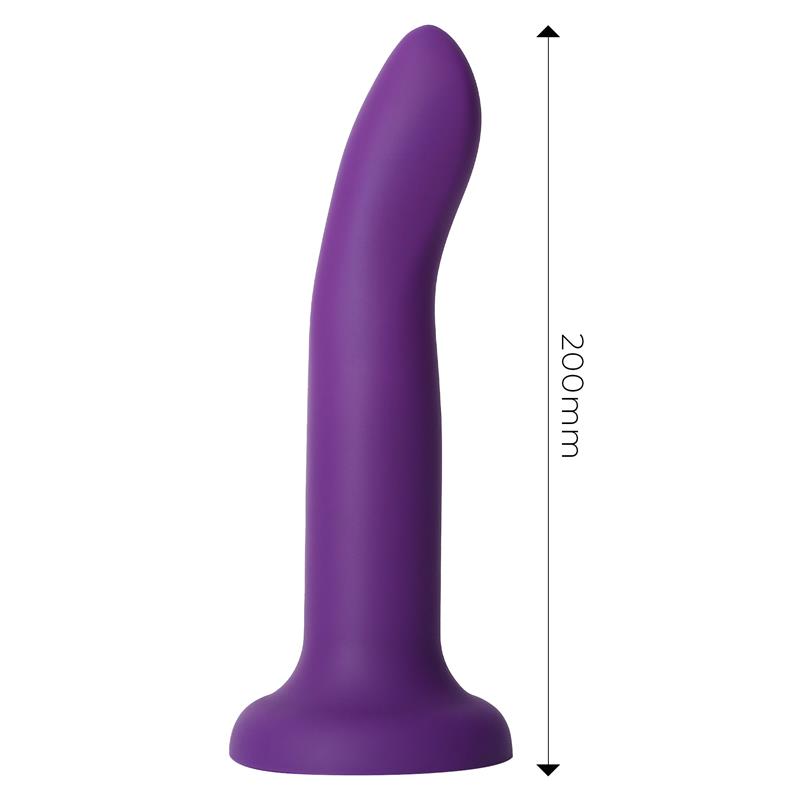 Color Changing Dildo Purple to Pink Size L 21 cm