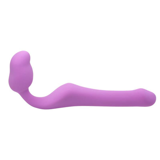 Queens S Strapless Strap On Dildo Size S Silicone Pink