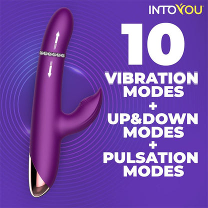 Sendel Vibe with Up and Down Internal Beads Ring and Pulsation with App