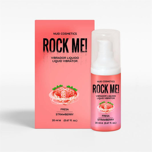 Rock Me Liquid Vibrator Strawberry 20 ml