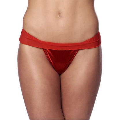 Panties with Bow Red One Size