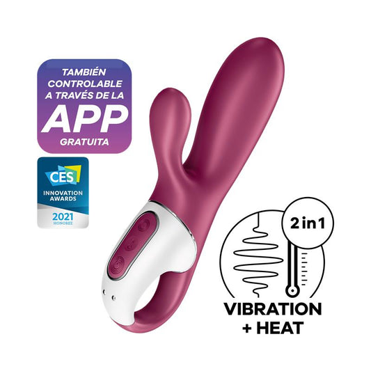 Hot Bunny Heat Effect Rabbit Vibe Satisfyer Connect APP