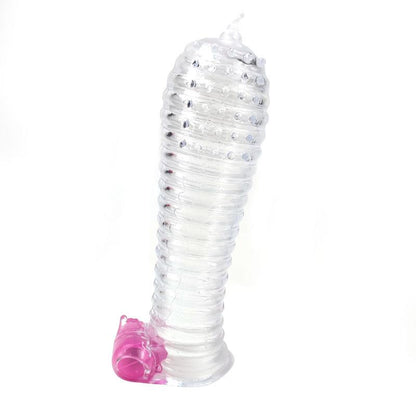 Vibrating Penis Sleeve Clear